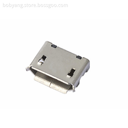 Micor USB 5P Receptacle Angle B Type DIP